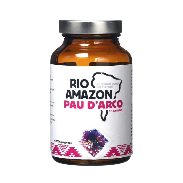 Rio Amazon Pau d'Arco (Lapacho) 5:1 Extract 500mg 60 vcaps